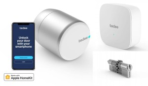 Zamek elektroniczny TEDEE PRO+MOSTEK+Wkładka typ D